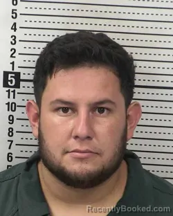 Booking photo from Dona Ana County, New Mexico