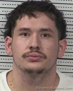 Mugshot of JULIO CESAR ROSAS booked in Dona Ana County, New Mexico on April 24, 2026