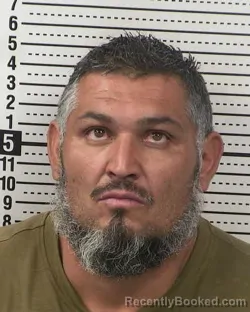 Mugshot of GUSTAVO GUTIERREZ booked in Dona Ana County, New Mexico on April 25, 2026