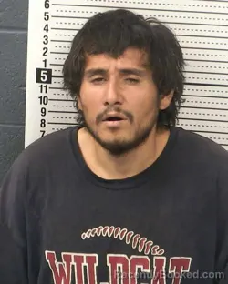 Mugshot of ALDOUS CAMPOS booked in Dona Ana County, New Mexico on April 29, 2026