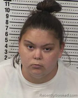 Mugshot of GUADALUPE SAENZ booked in Dona Ana County, New Mexico on April 30, 2026