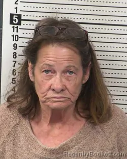 Mugshot of MARY MOORE booked in Dona Ana County, New Mexico on April 30, 2026