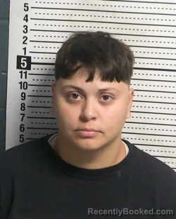 Mugshot of ARIANA HIDALGO booked in Dona Ana County, New Mexico on May 1, 2026