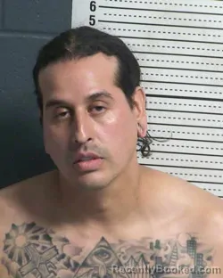 Mugshot of ANDREW DAVID ARZABAL booked in Dona Ana County, New Mexico on May 1, 2026