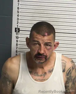 Mugshot of DANIEL ARRIETA booked in Dona Ana County, New Mexico on May 2, 2026