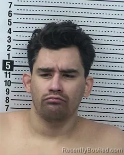Mugshot of JOSHUA RAY TELLEZ-MORALES booked in Dona Ana County, New Mexico on May 2, 2026