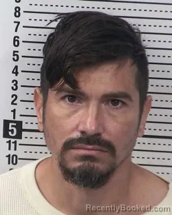 Mugshot of JORGE SAUCEDO booked in Dona Ana County, New Mexico on May 4, 2026