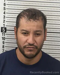 Mugshot of EDGAR HERNANDEZ-FLORES booked in Dona Ana County, New Mexico on May 6, 2026