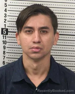 Mugshot of IRAN ALEJANDRO CARBAJAL booked in Dona Ana County, New Mexico on May 6, 2026