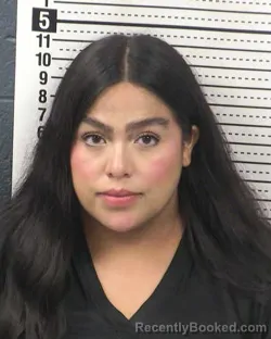 Mugshot of FERNANDA JAZJADETH DAVILA booked in Dona Ana County, New Mexico on May 6, 2026