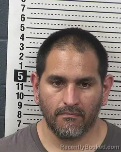 Mugshot of RANDY MATTHEW SANCHEZ booked in Dona Ana County, New Mexico on May 6, 2026