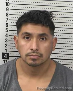 Mugshot of QUEVIN APARICIO PEREZ-SIMON booked in Dona Ana County, New Mexico on May 7, 2026