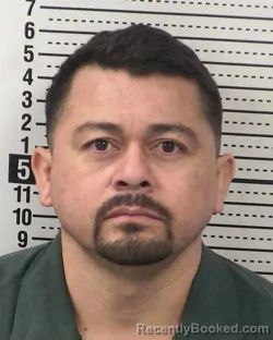 Mugshot of MILTON PLUTARCO ROMERO-RIVAS booked in Dona Ana County, New Mexico on May 7, 2026