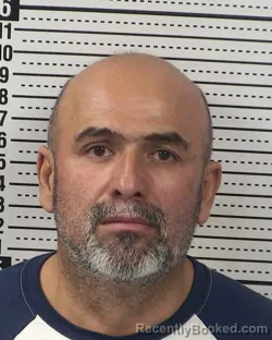 Mugshot of MIGUEL ANGEL RUBIO-SAAVEDRA booked in Dona Ana County, New Mexico on May 7, 2026
