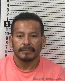 Mugshot of ROMAN MELENDEZ-SALAZAR booked in Dona Ana County, New Mexico on May 8, 2026