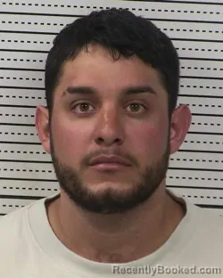 Mugshot of JESUS ALFRE SANCHEZ-VILLASANA booked in Dona Ana County, New Mexico on May 9, 2026