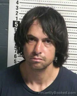 Mugshot of NICHOLAS JAMES SAUCEDA booked in Dona Ana County, New Mexico on May 9, 2026