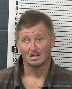 Mugshot of JONATHON LEE ELMORE booked in Dona Ana County, New Mexico on May 10, 2026