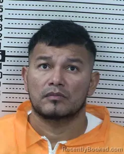 Mugshot of ARNOLD CONTRERAS-REYES booked in Dona Ana County, New Mexico on May 11, 2026