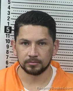 Mugshot of JHONATAN MORENO-OLIVEROS booked in Dona Ana County, New Mexico on May 11, 2026