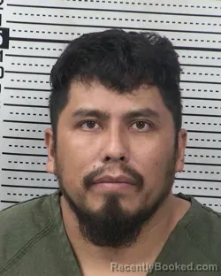 Mugshot of MAURICIO DOMINGUEZ-TORRES booked in Dona Ana County, New Mexico on May 11, 2026