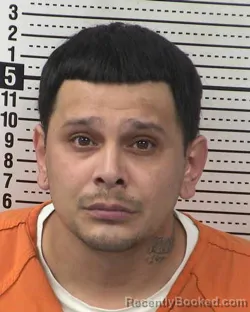 Mugshot of MARK ANTHONY BAEZA booked in Dona Ana County, New Mexico on May 11, 2026