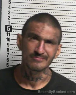 Mugshot of RUBEN A RINCON booked in Dona Ana County, New Mexico on May 12, 2026