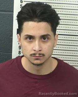 Mugshot of MICAH MAESTAS booked in Dona Ana County, New Mexico on May 12, 2026