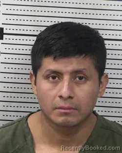 Mugshot of TIMOTEO ALMARAZ-PEREZ booked in Dona Ana County, New Mexico on May 12, 2026