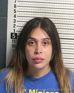 Mugshot of DANIELA HERMOSILLO booked in Dona Ana County, New Mexico on May 12, 2026