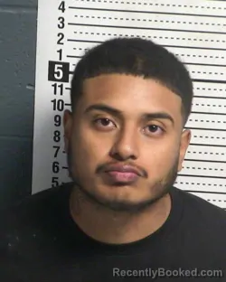 Mugshot of BRIAN ISAAC VENEGAS MORALES booked in Dona Ana County, New Mexico on May 13, 2026