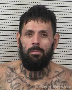 Mugshot of MATTHEW ALBIAN ALARCON booked in Dona Ana County, New Mexico on May 14, 2026