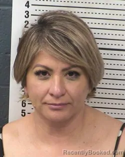 Mugshot of SILVIA AGUIRRE SAENZ booked in Dona Ana County, New Mexico on May 15, 2026