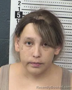 Mugshot of MINERVA ANN GARCIA booked in Dona Ana County, New Mexico on May 18, 2026