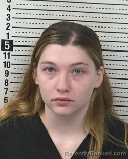 Mugshot of HAILEY CAILEN PATIN booked in Dona Ana County, New Mexico on May 19, 2026