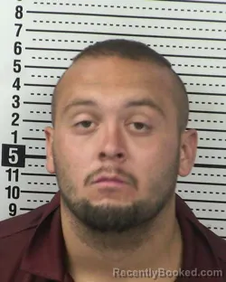Mugshot of GINO VICTOR PINA booked in Dona Ana County, New Mexico on May 19, 2026