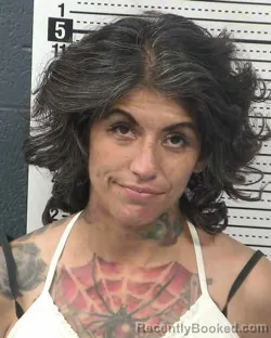 Mugshot of AMANDA ISABEL CEBALLOS booked in Dona Ana County, New Mexico on May 19, 2026