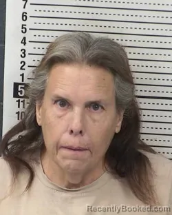 Mugshot of GINGER CLAYPOOL booked in Dona Ana County, New Mexico on May 20, 2026