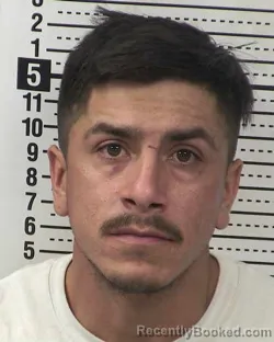Mugshot of JOSE ANGEL GARCIA booked in Dona Ana County, New Mexico on May 20, 2026