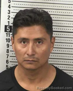 Booking photo from Dona Ana County, New Mexico