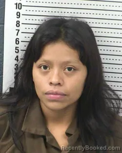 Booking photo from Dona Ana County, New Mexico