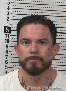 Mugshot of PATRICK RAYMOND RIVERA booked in Dona Ana County, New Mexico on July 1, 2026