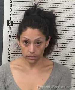 Mugshot of FELICIA MARIE GONZALES booked in Dona Ana County, New Mexico on July 1, 2026