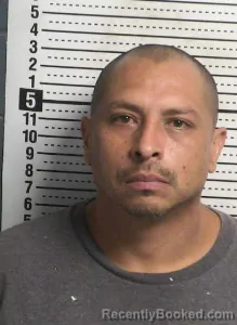 Mugshot of ANDRES MONTOYA booked in Dona Ana County, New Mexico on July 2, 2026