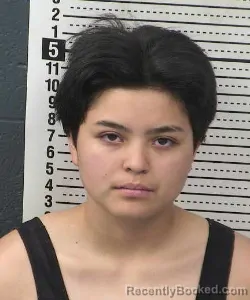 Mugshot of ATHENA NEVAEH CASILLAS booked in Dona Ana County, New Mexico on July 2, 2026