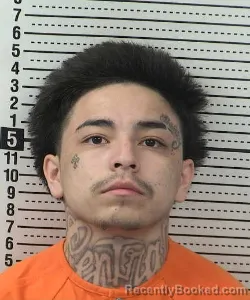 Mugshot of RAFAEL MOISES MORENO booked in Dona Ana County, New Mexico on July 2, 2026