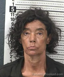 Mugshot of BEVERLEY A KNICELY booked in Dona Ana County, New Mexico on July 3, 2026