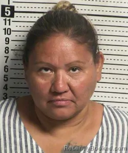 Mugshot of MONICA V LOPEZ booked in Dona Ana County, New Mexico on July 3, 2026