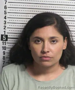 Mugshot of CELESTE ANGELICA ATONDO booked in Dona Ana County, New Mexico on July 3, 2026