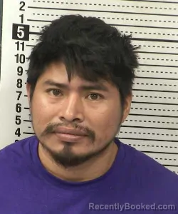 Mugshot of ESTUARDO MENDEZ-DOMINGO booked in Dona Ana County, New Mexico on July 6, 2026
